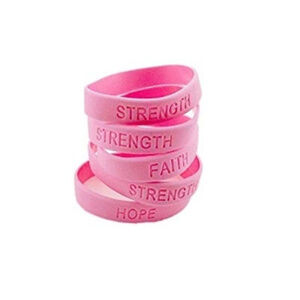 Breast Cancer Awareness Bracelets (Set of Two)